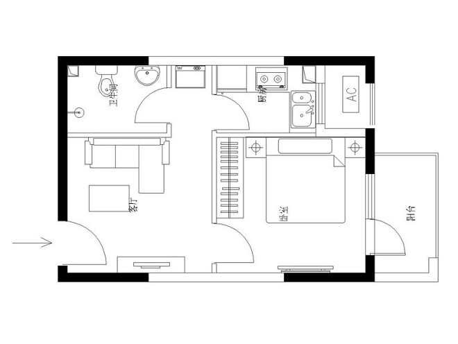 40平米小户型单身公寓装修面积又小也会成为幸福温馨的家