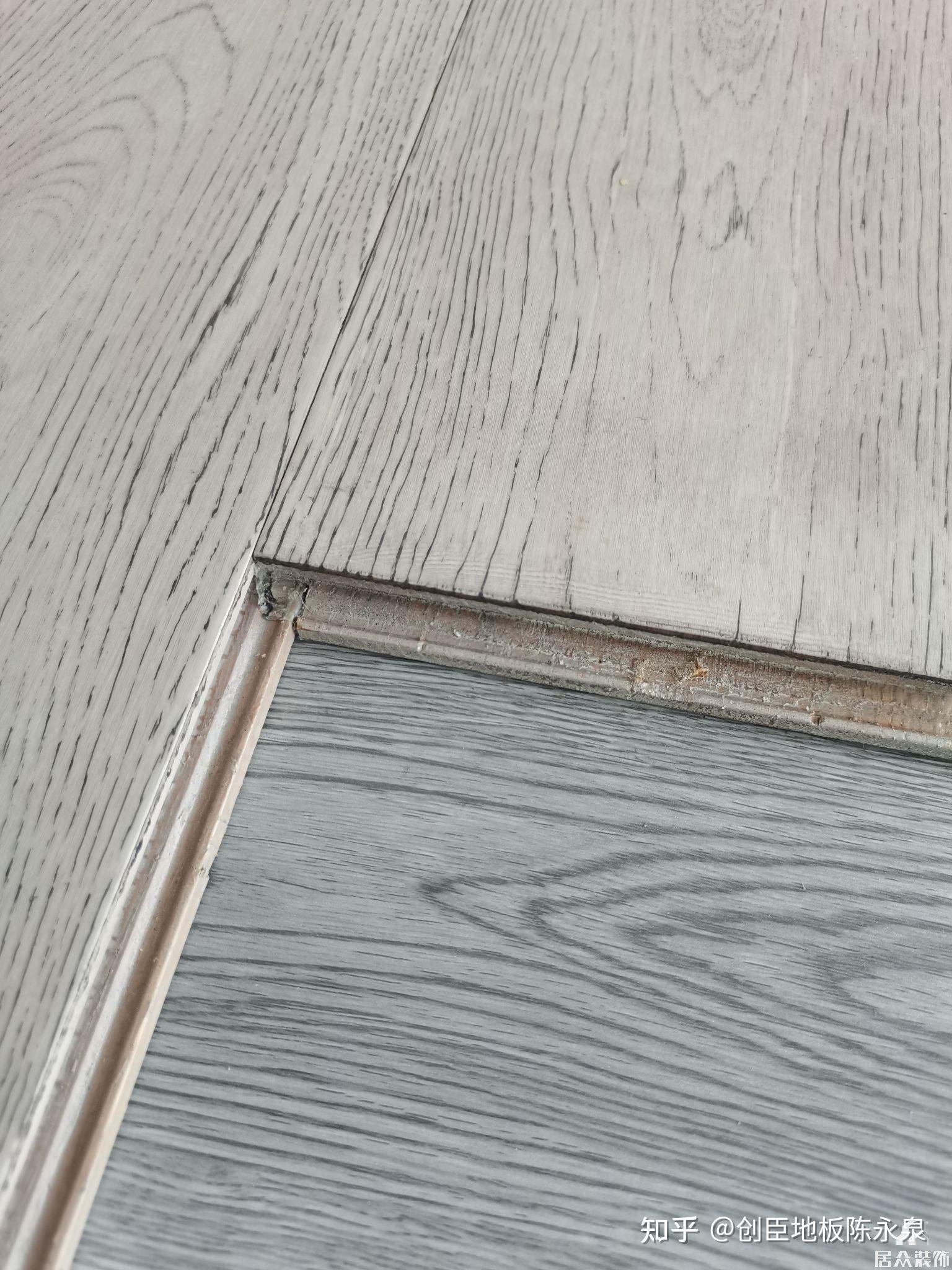 地板美缝图片_地板美缝前后的效果图_地板有倒角还是严缝好